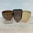 Clay vessels by ceramic artist Roop Johnstone using glazes from River Torridge